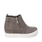 Wedgie Black Suede