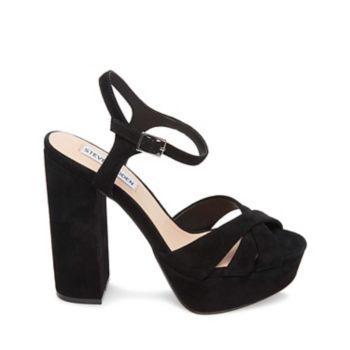 Greta Black Suede