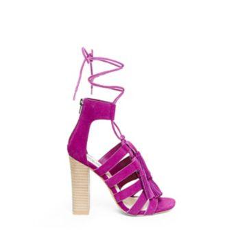 Tasssal Purple Suede