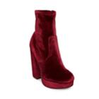 Stardust Burgundy Velvet