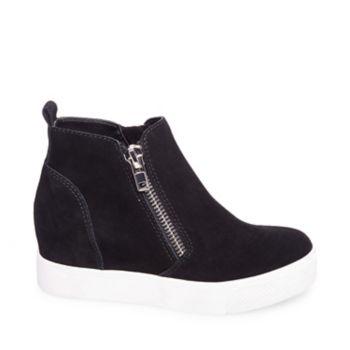 Wedgie Grey Suede