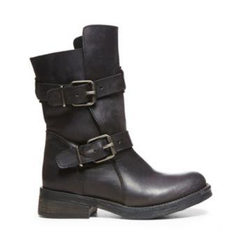 Caveat Black Leather