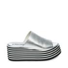 Us-shot Silver Leather