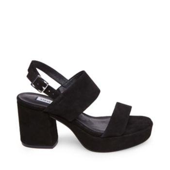Reba Black Suede