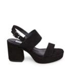 Reba Black Suede