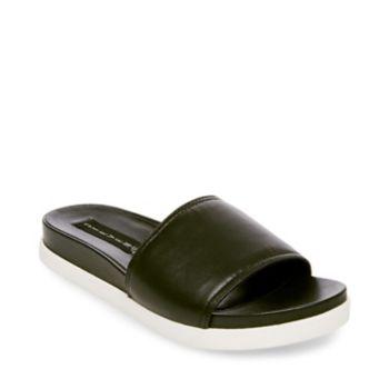 Saunders Black Leather