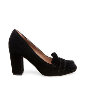 Jade Black Suede