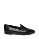 Emery Black Leather