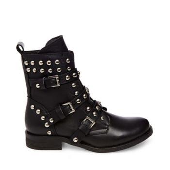 Spunky Black Leather
