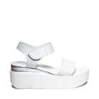 Safiya White Leather