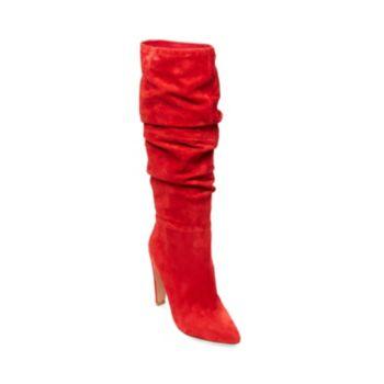 Carrie Grey Suede