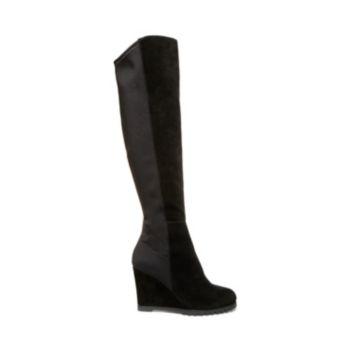 Whispper Black Suede