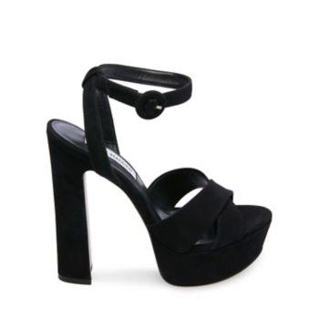 Martina Black Nubuck