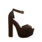 Whitman Black Nubuck