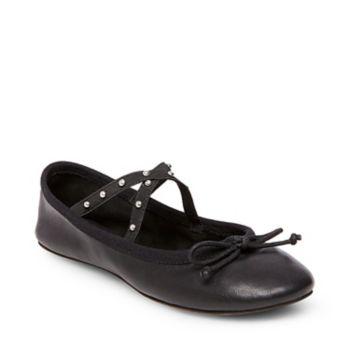 Twirls Black Leather
