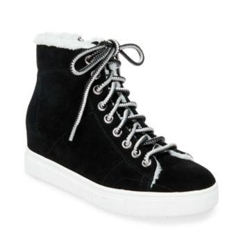 Sunny Black Suede