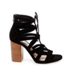 Gwyneth Black Suede