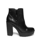 Incharge Black Leather
