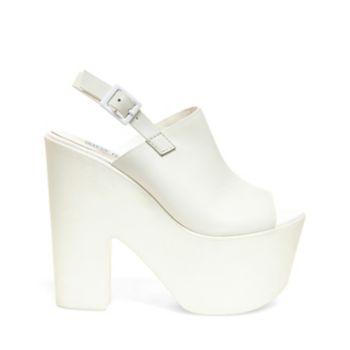 Olsen White Leather