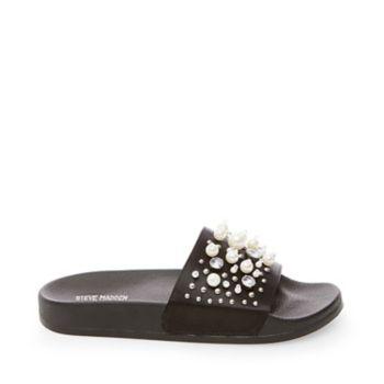 Sandy Black Satin