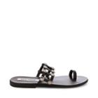 Landri Silver Leather