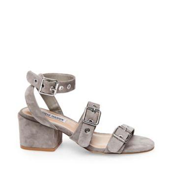 Rotating Grey Suede