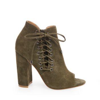 Ballard Olive Suede