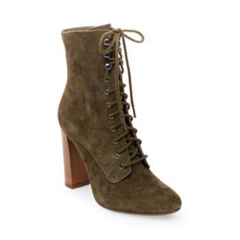 Elyssa Olive Suede