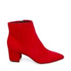Brave Red Suede