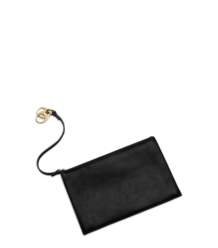 Stuart Weitzman Link Double Zip Pouch