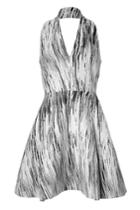 Kenzo Kenzo Abstract Print Halter Dress