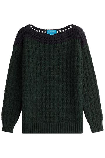 M I H M I H Chunky Knit Pullover With Alpaca - Multicolored
