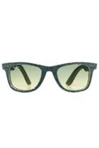 Ray-ban Ray-ban Rb2140 Wayfarer Denim Sunglasses - Green