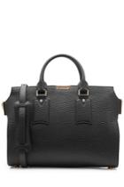 Burberry Shoes & Accessories Burberry Shoes & Accessories Textured Leather Tote - Black