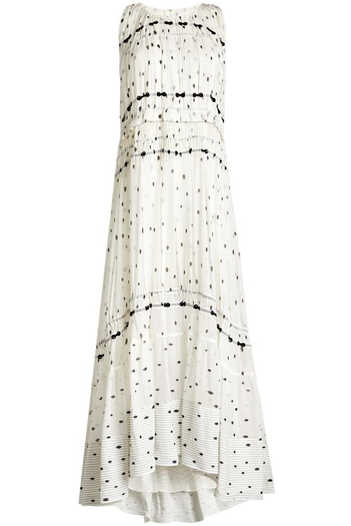3.1 Phillip Lim 3.1 Phillip Lim Printed Silk Maxi Dress