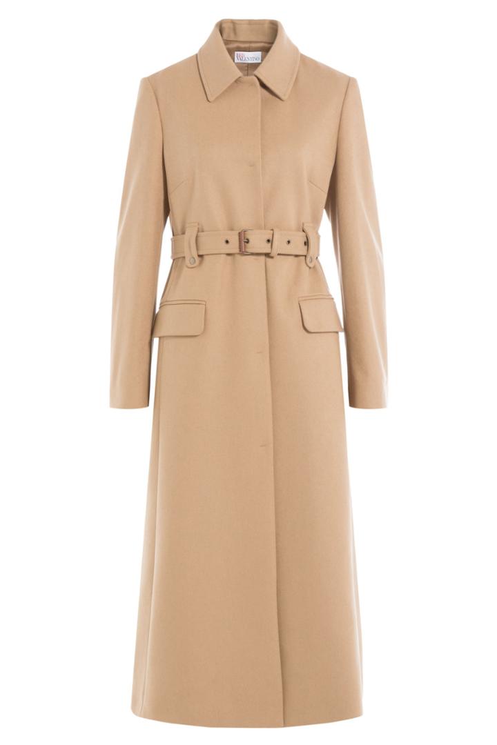 R.e.d. Valentino R.e.d. Valentino Wool Trench Coat - None
