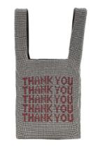 Alexander Wang Alexander Wang Crystal Ryan Mini Dustbag With Leather Interior