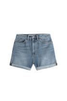 Marc By Marc Jacobs Marc By Marc Jacobs Denim Shorts With Sequins And Embroidery - Blue