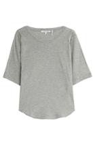 Helmut Lang Helmut Lang Cotton-cashmere T-shirt - Grey
