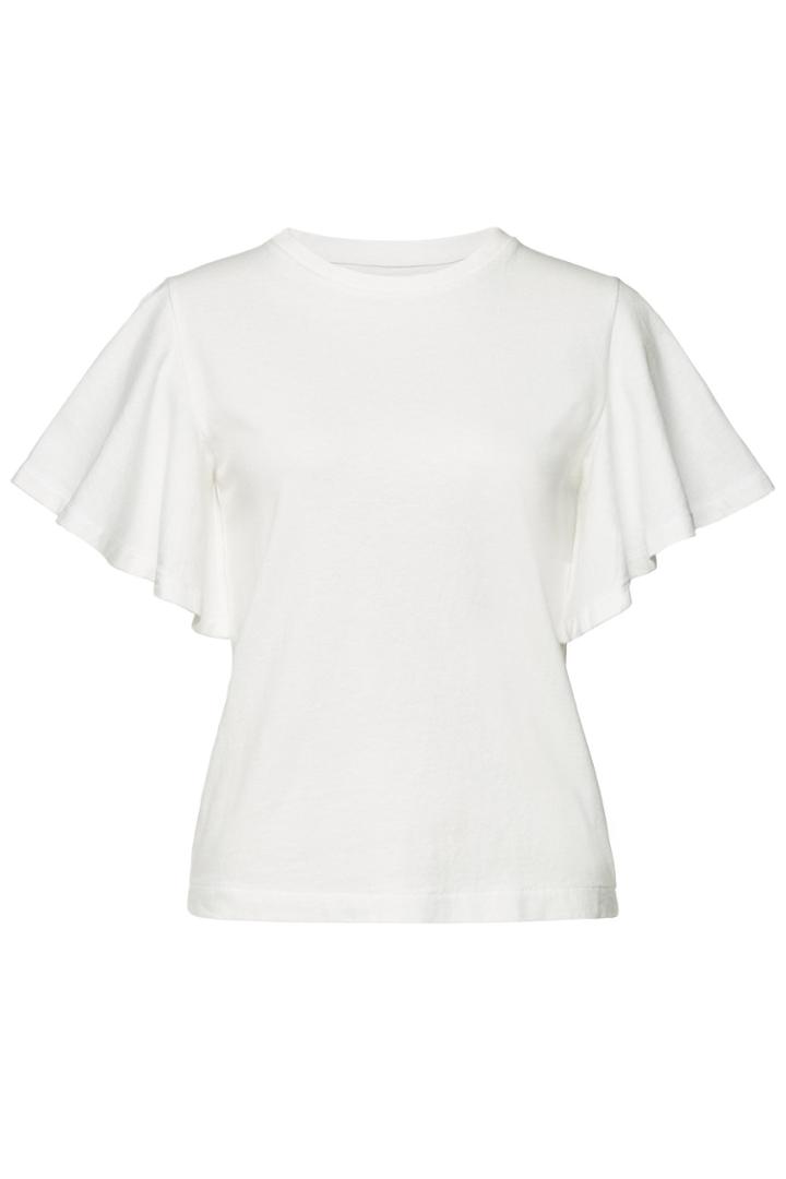 Citizens Of Humanity Citizens Of Humanity Cotton Anisi Draped Sleeve T-shirt