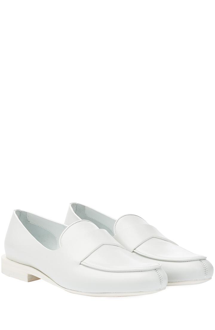 Jil Sander Leather Loafers