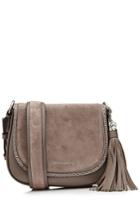 Michael Kors Collection Michael Kors Collection Suede Shoulder Bag - Mauve