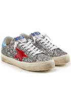 Golden Goose Deluxe Brand Golden Goose Deluxe Brand Super Star Glitter And Leather Sneakers