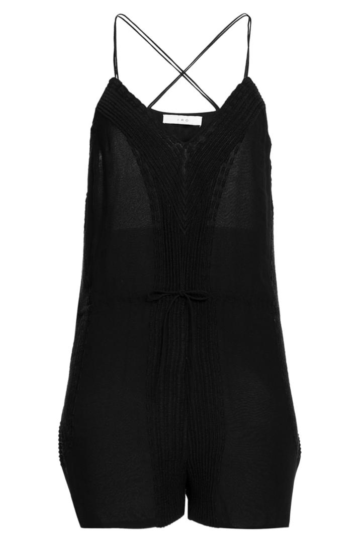 Iro Iro Embroidered Jumpsuit - Black