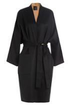 Agnona Agnona Wool Coat - Black