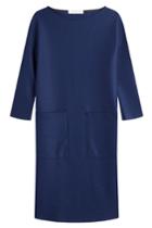 Harris Wharf London Harris Wharf London Virgin Wool Dress - Blue