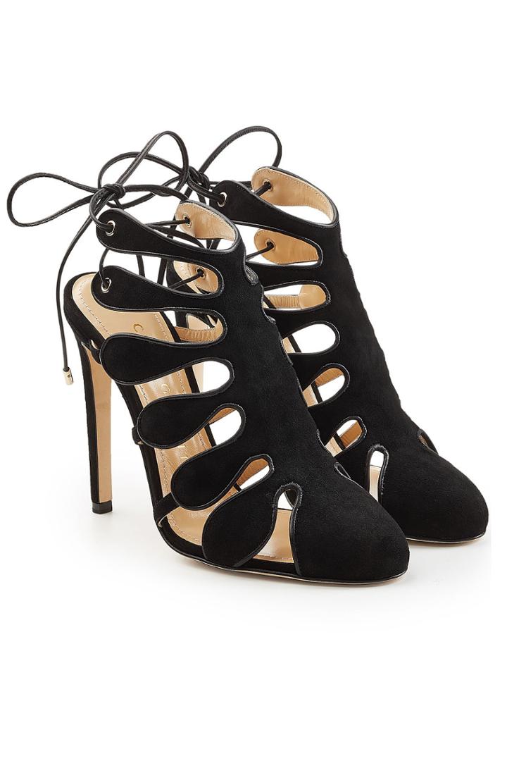 Chloe Gosselin Chloe Gosselin Calico Suede Pumps