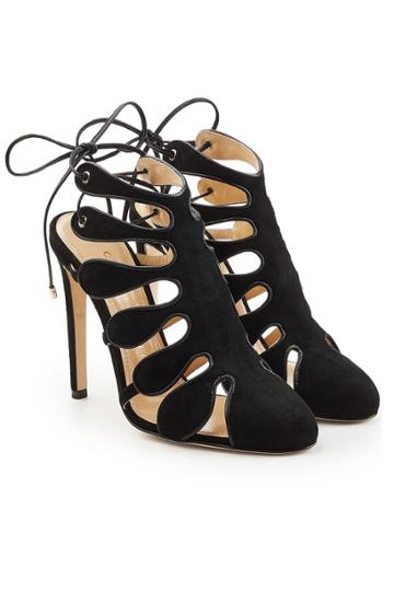 Chloe Gosselin Chloe Gosselin Calico Suede Pumps