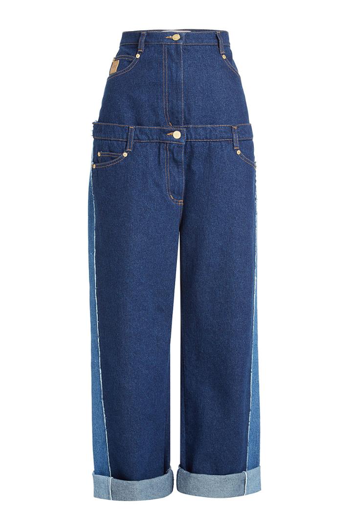 Natasha Zinko Natasha Zinko High-waist Double Jeans