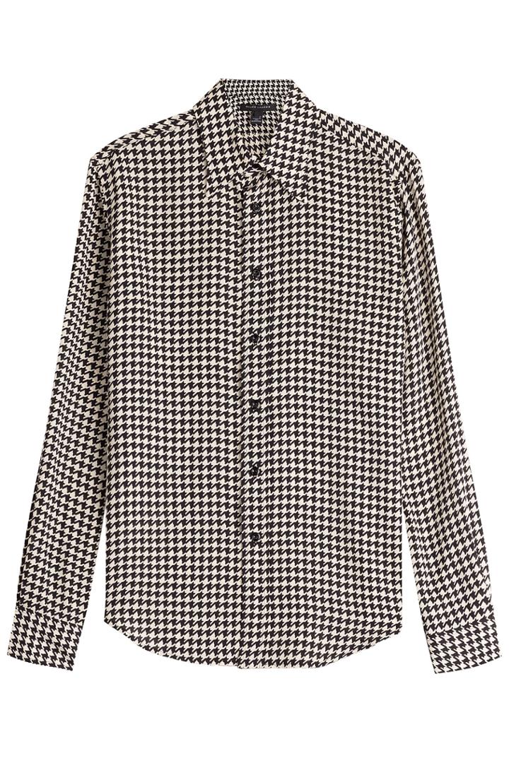Ralph Lauren Black Label Ralph Lauren Black Label Printed Silk Blouse - Multicolor